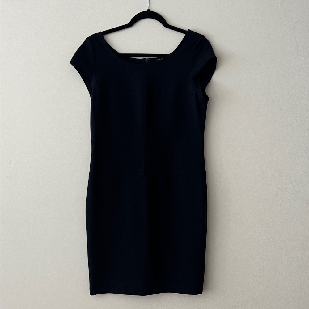 Banana Republic Elegant Black Mini Dress